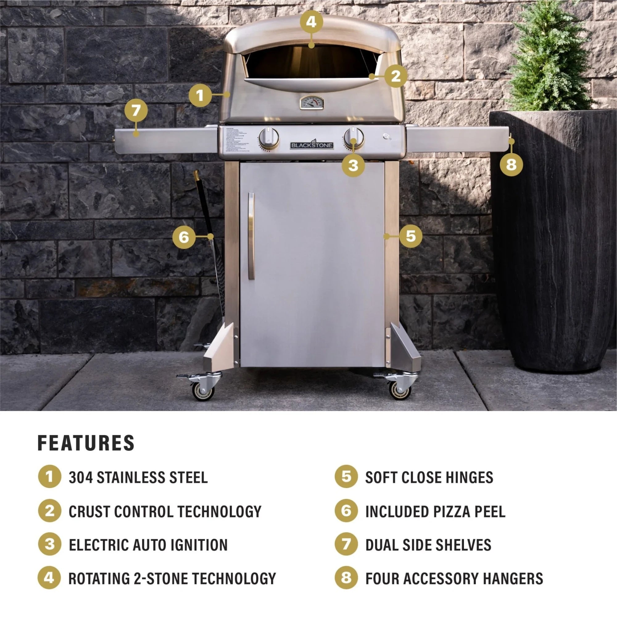 Blackstone Propane Select Pizza Oven | Novaselectes