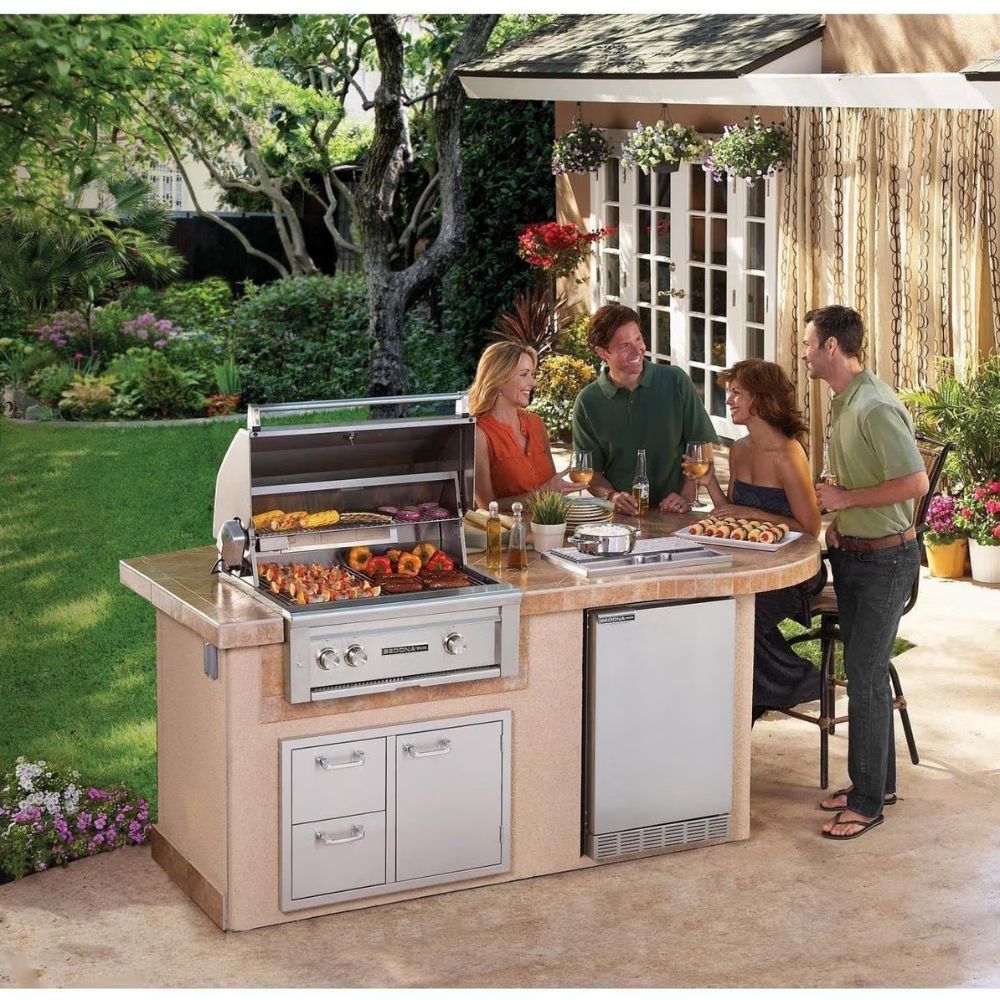 Lynx Sedona L500PSR 30-Inch Built-in Gas Grill With One Infrared ProSear Burner And Rotisserie