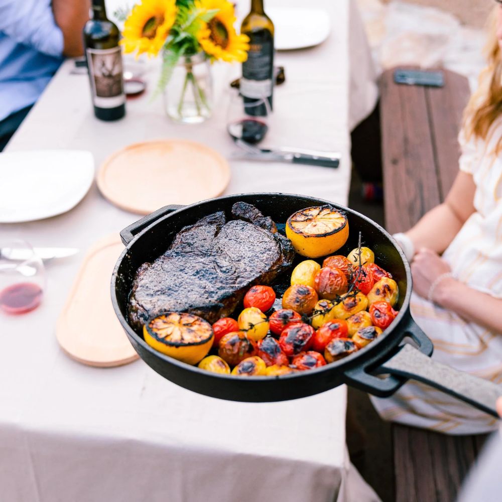 Ooni Cast Iron Skillet Pan