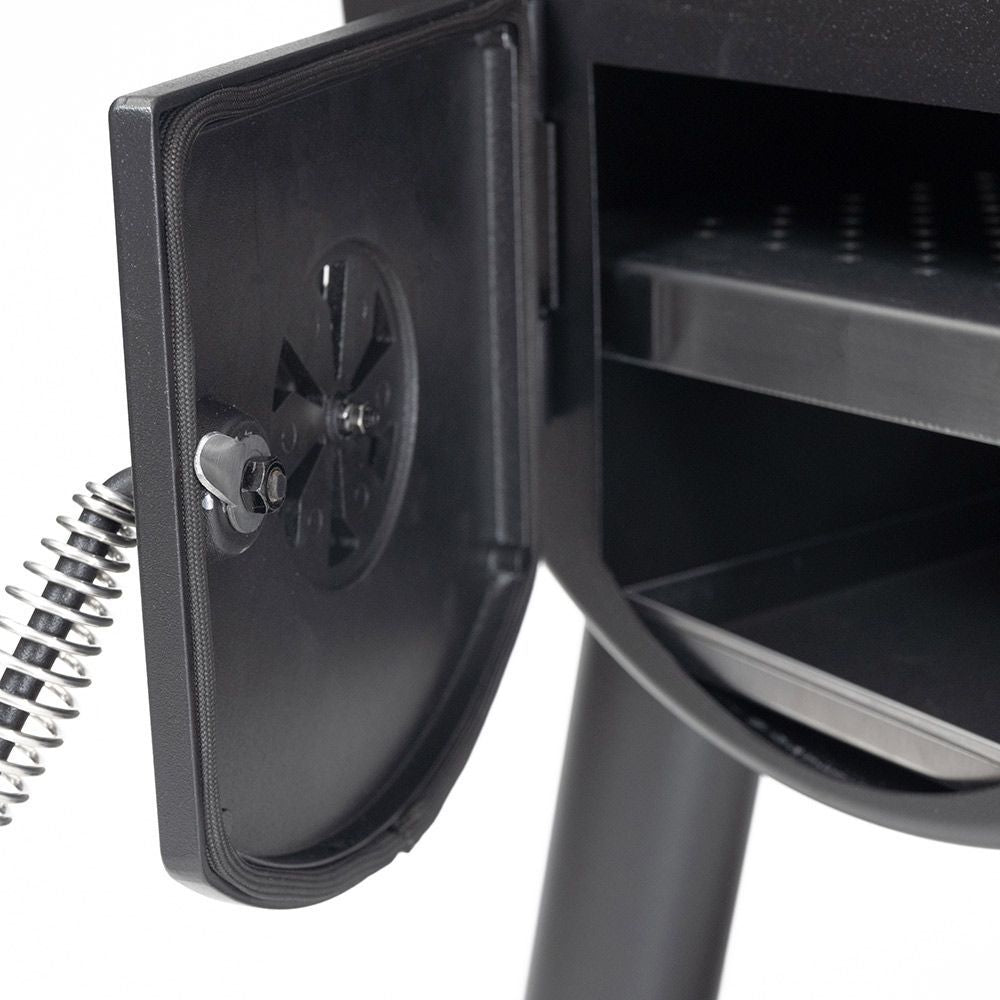 Broil King Regal Offset 400 Freestanding Charcoal Smoker