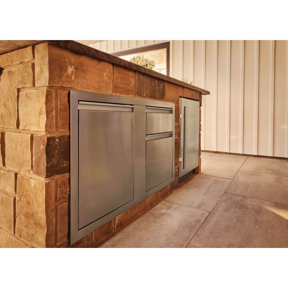 Napoleon BI-4224-1D1W - 42" x 24" Large Door & Waste Bin Drawer Combo