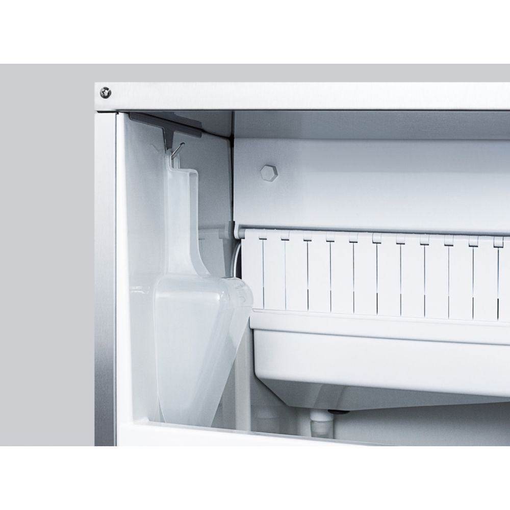 Summit BIM68OSGDR 62 lb. Clear Outdoor/Indoor Icemaker