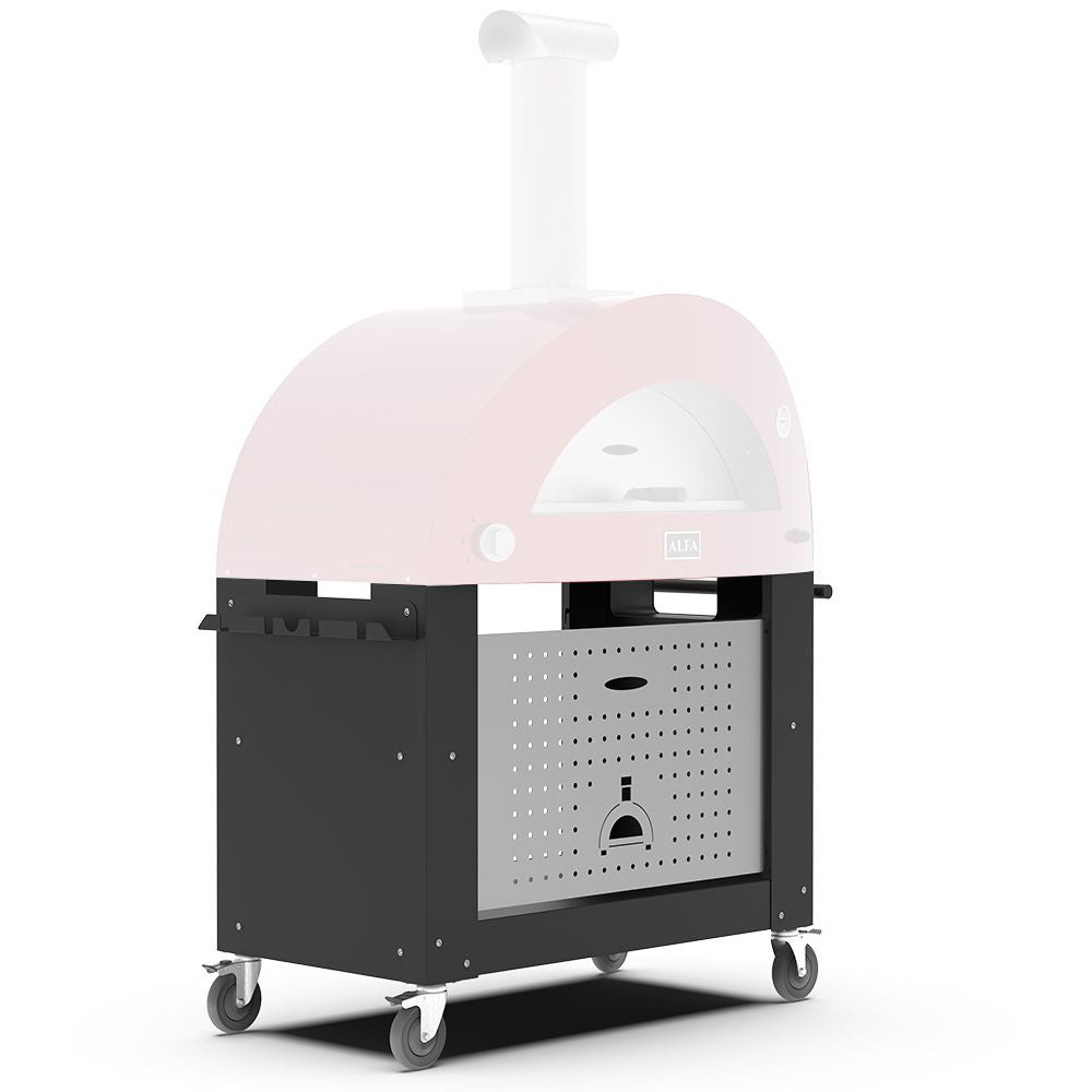 Alfa Wrinkle Black Base for Moderno 3 Pizze Oven | Novaselectes