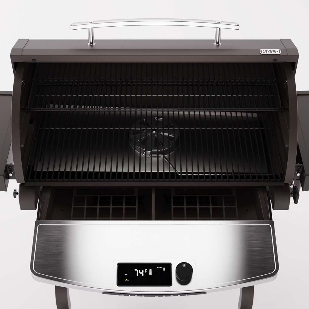 Halo HS-1004-XNA Prime1500 Outdoor Freestanding Pellet Grill | Novaselectes