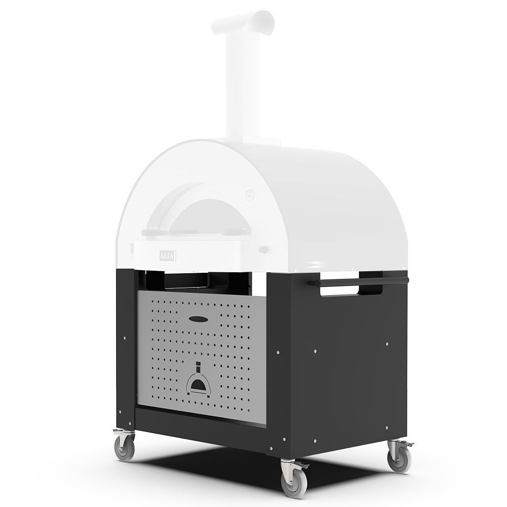 Alfa Wrinkle Black Base for Moderno & Classico 4 Pizze Oven
