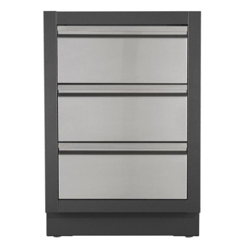 Napoleon Oasis 100 Outdoor Kitchen Isalnd With Built in 500 Series 32 Grill
