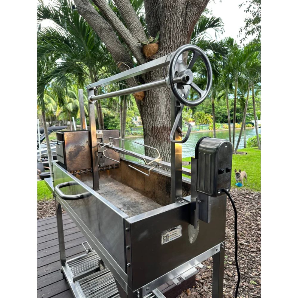 Tagwood BBQ50SS-PRO BBQ Stainless Steel Rotisserie Kit | Novaselectes