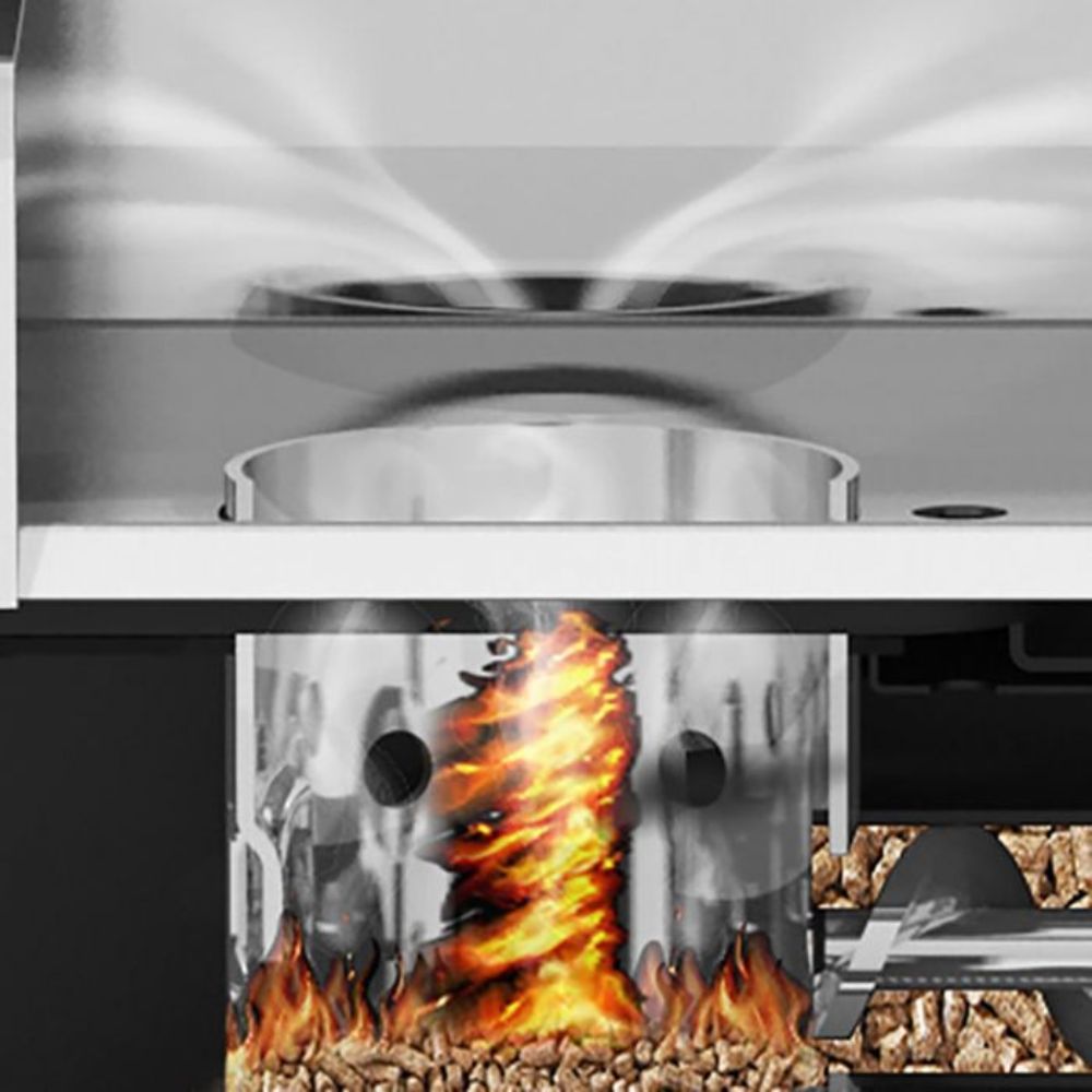 Broil King 493051 Crown 400 Freestanding Pellet Smoker & Grill