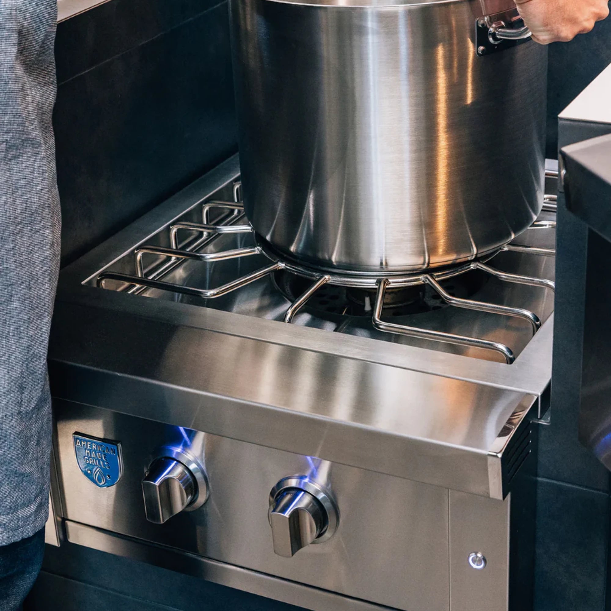 American Made Grills Estate Power Burner | Buy at Novaselectes