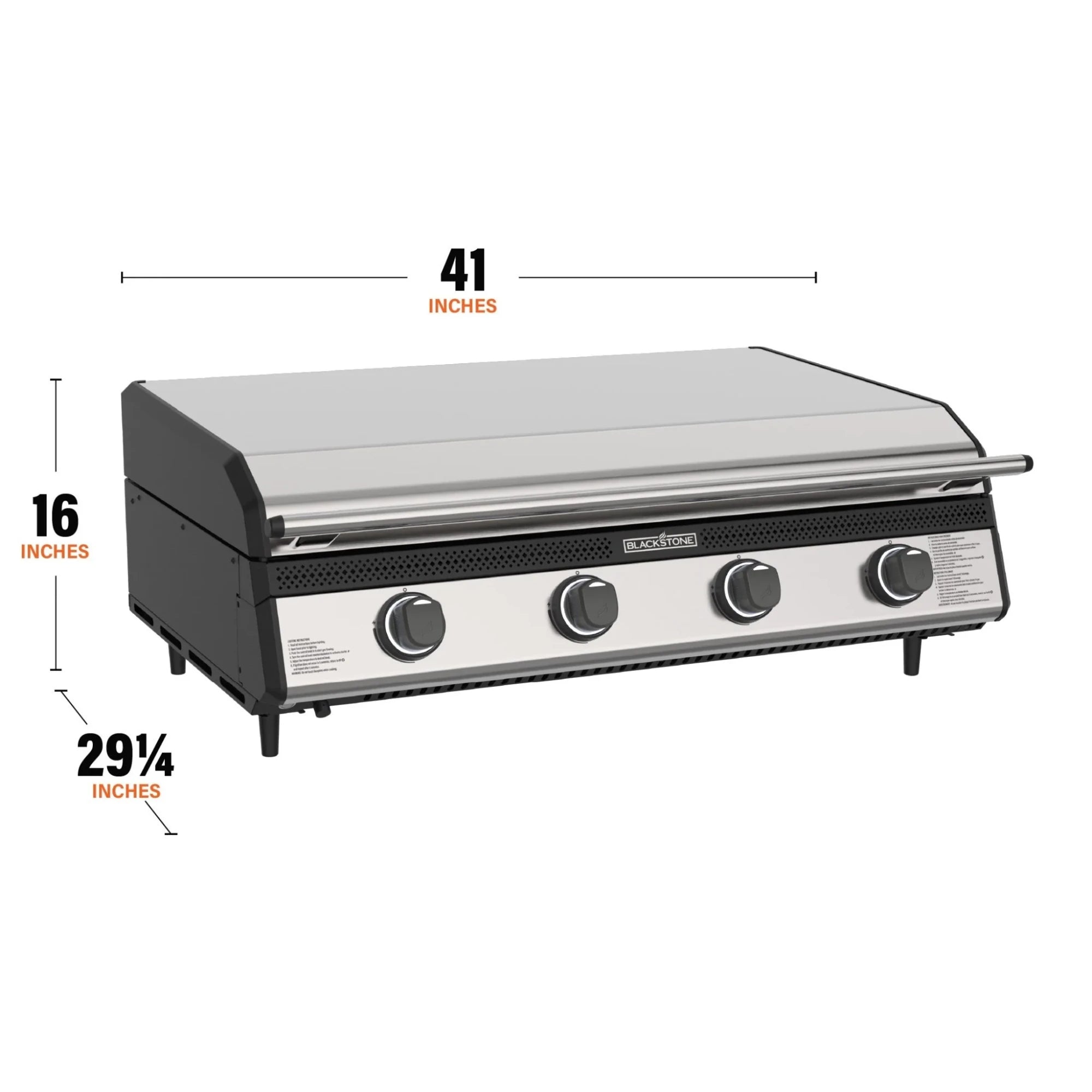 Blackstone 36-Inch Natural Gas Drop-in Griddle with Hood | Novaselectes