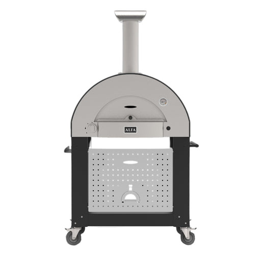 Alfa Classico 2 Pizze Freestanding Grey Pizza Oven | Novaselectes