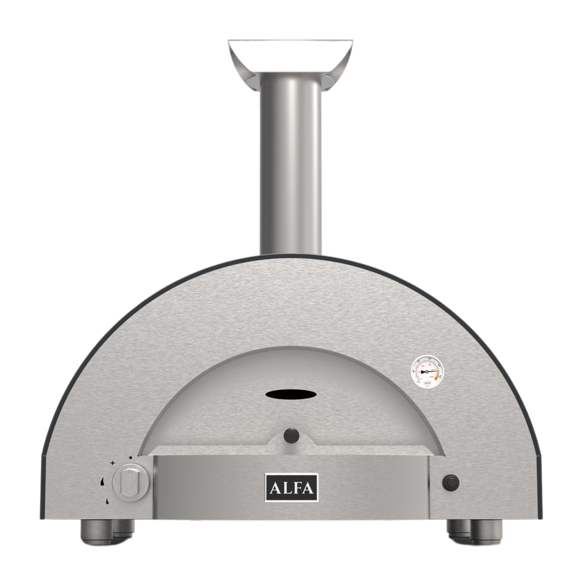 Alfa Classico 2 Pizze Grey Gas Pizza Oven | Novaselectes