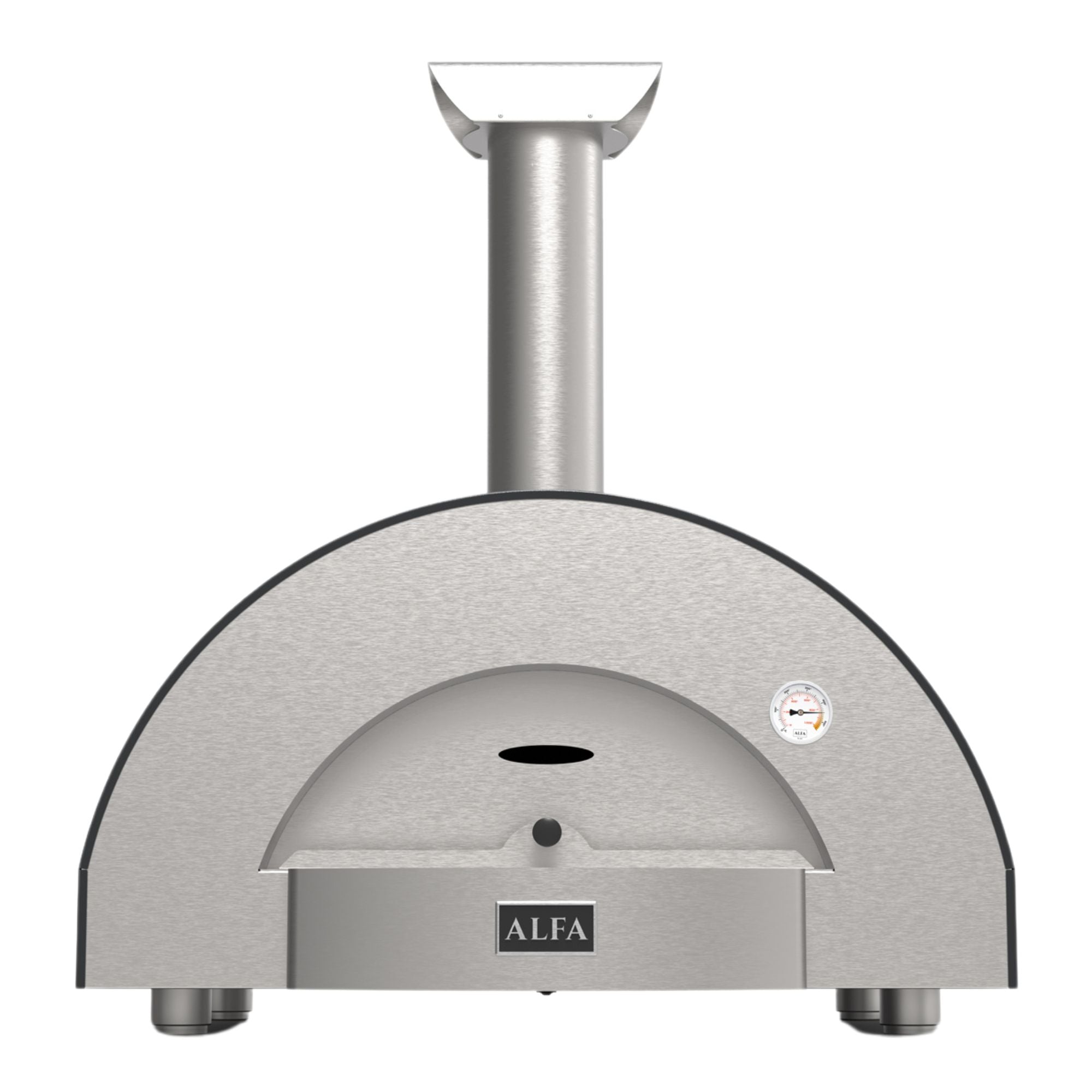 Alfa Classico 2 Pizze Grey Wood Fired Pizza Oven | Novaselectes