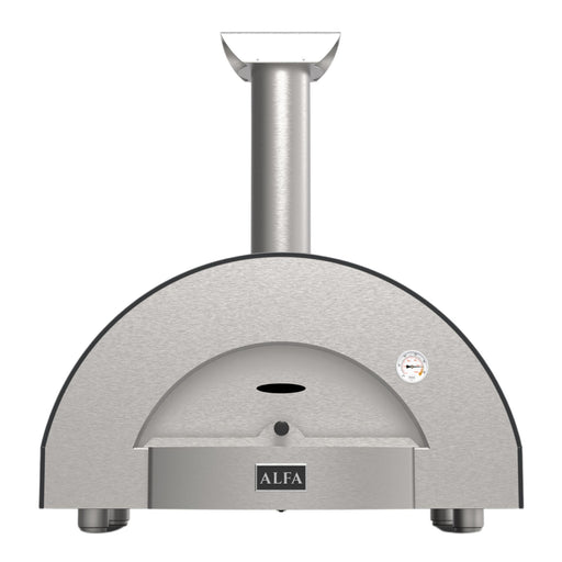 Alfa Classico 2 Pizze Grey Wood Fired Pizza Oven | Novaselectes