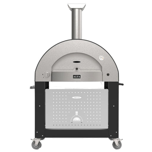 Alfa Classico 4 Pizze Freestanding Grey Gas Pizza Oven | Novaselectes