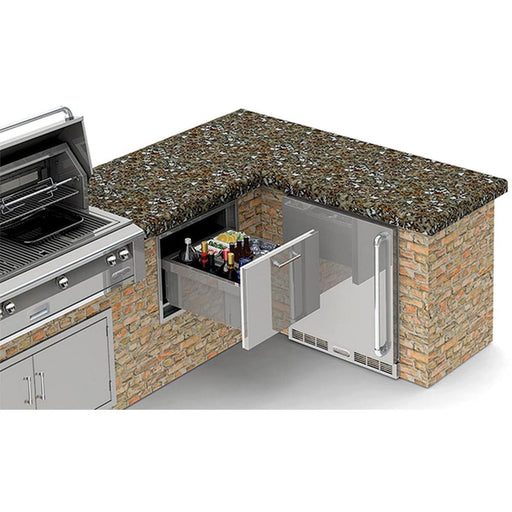 Alfresco 26-Inch Under Counter Ice Drawer & Beverage Center | Novaselectes