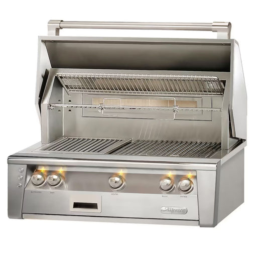 Alfresco 36-Inch Built-In Stainless Steel Gas Grill w/ Rotisserie | Novaselectes