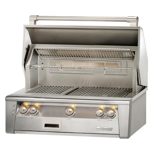 Alfresco 36-Inch Built-In Stainless Steel Gas Grill w/ Rotisserie & Sear Zone | Novaselectes