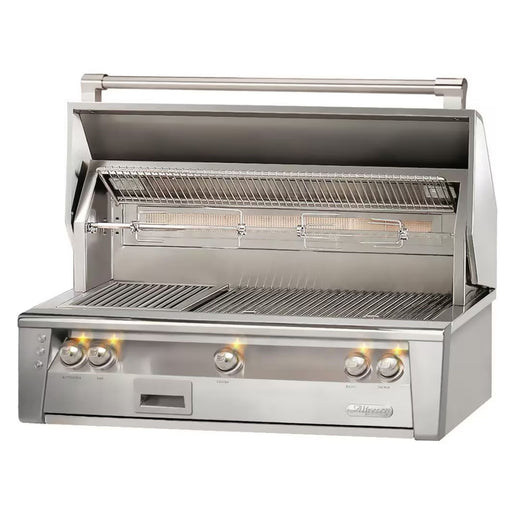 Alfresco 42-Inch Built-in Stainless Steel Gas Grill w/ Rotisserie & Sear Zone | Novaselectes