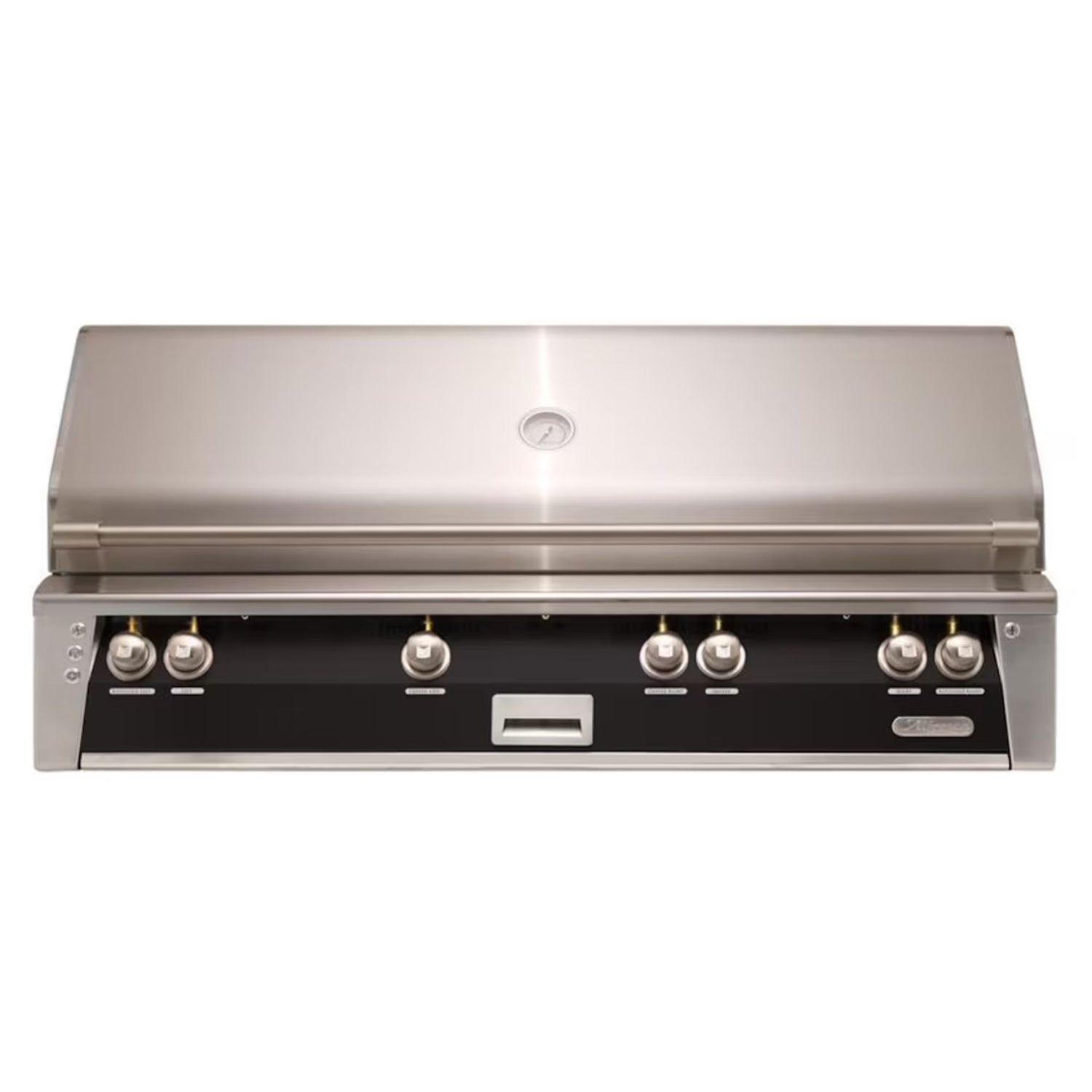 Alfresco 56-Inch Built-in Stainless Steel Gas Grill w/ Rotisserie & Sear Zone in Jet Black | Novaselectes