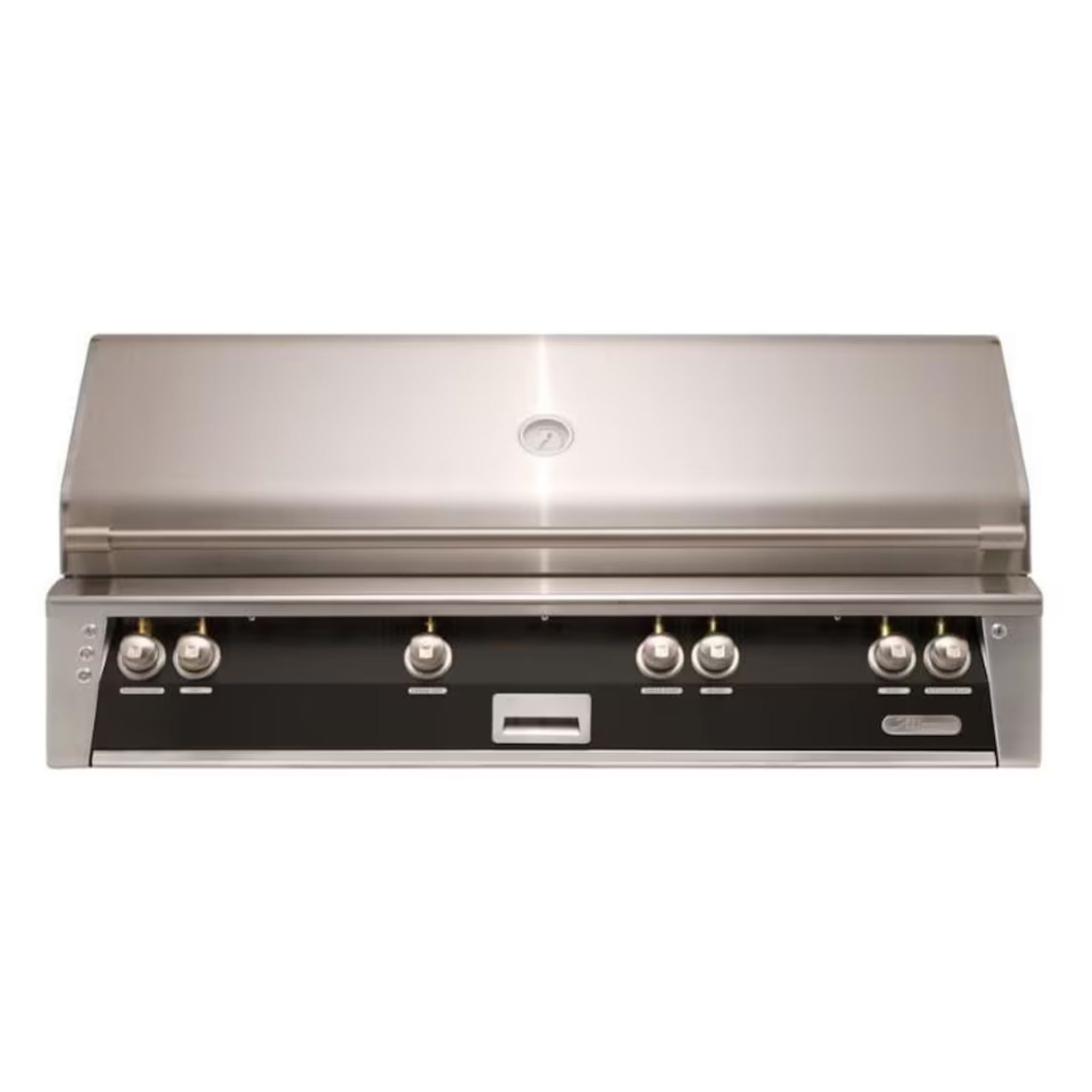 Alfresco 56-Inch Built-in Stainless Steel Gas Grill w/ Rotisserie & Sear Zone in Matte Jet Black | Novaselectes