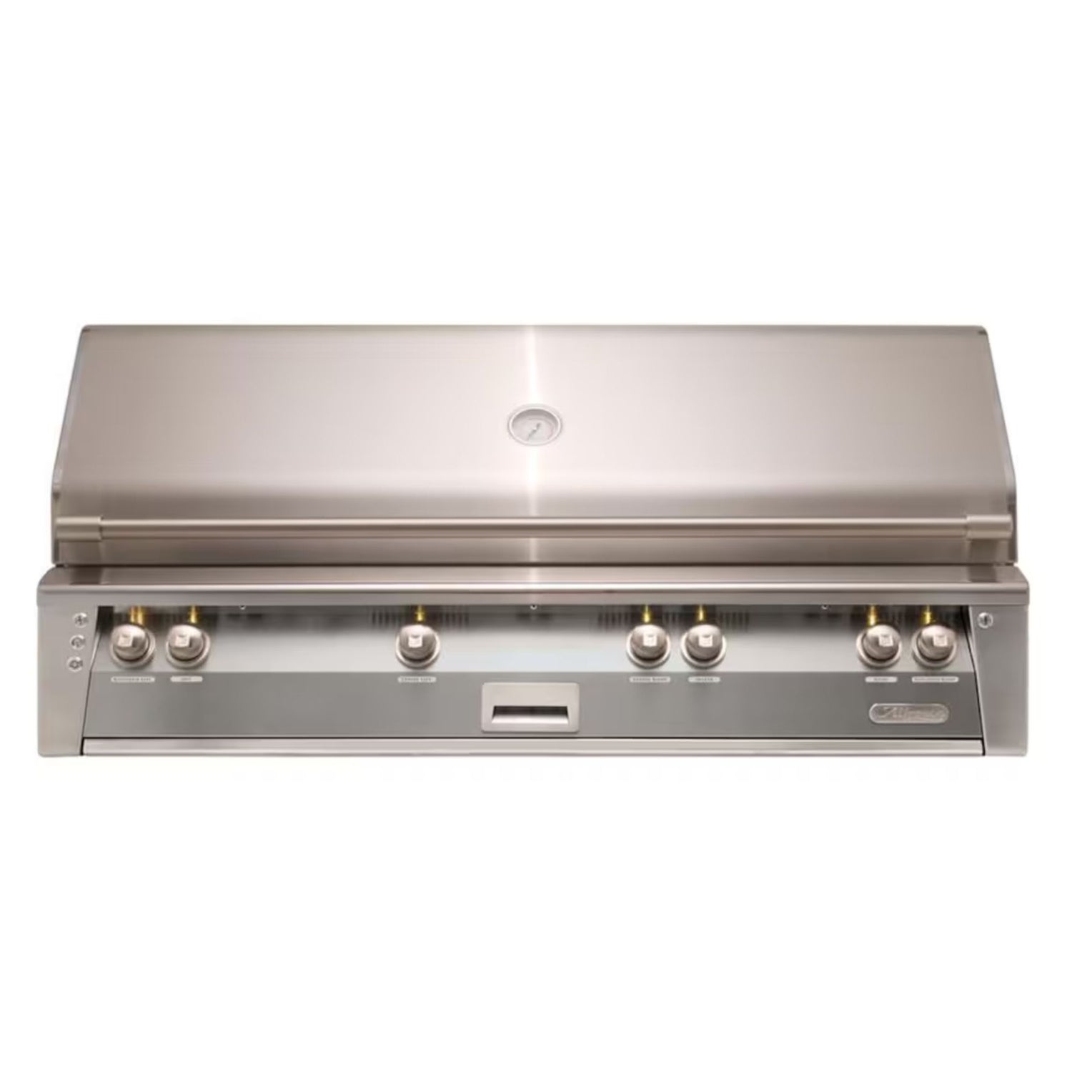 Alfresco 56-Inch Built-in Stainless Steel Gas Grill w/ Rotisserie & Sear Zone in Signal Gray | Novaselectes