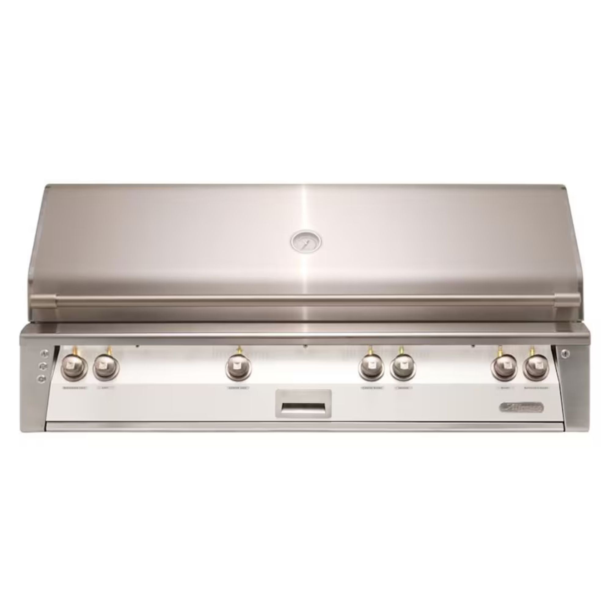 Alfresco 56-Inch Built-in Stainless Steel Gas Grill w/ Rotisserie & Sear Zone in Signal White | Novaselectes
