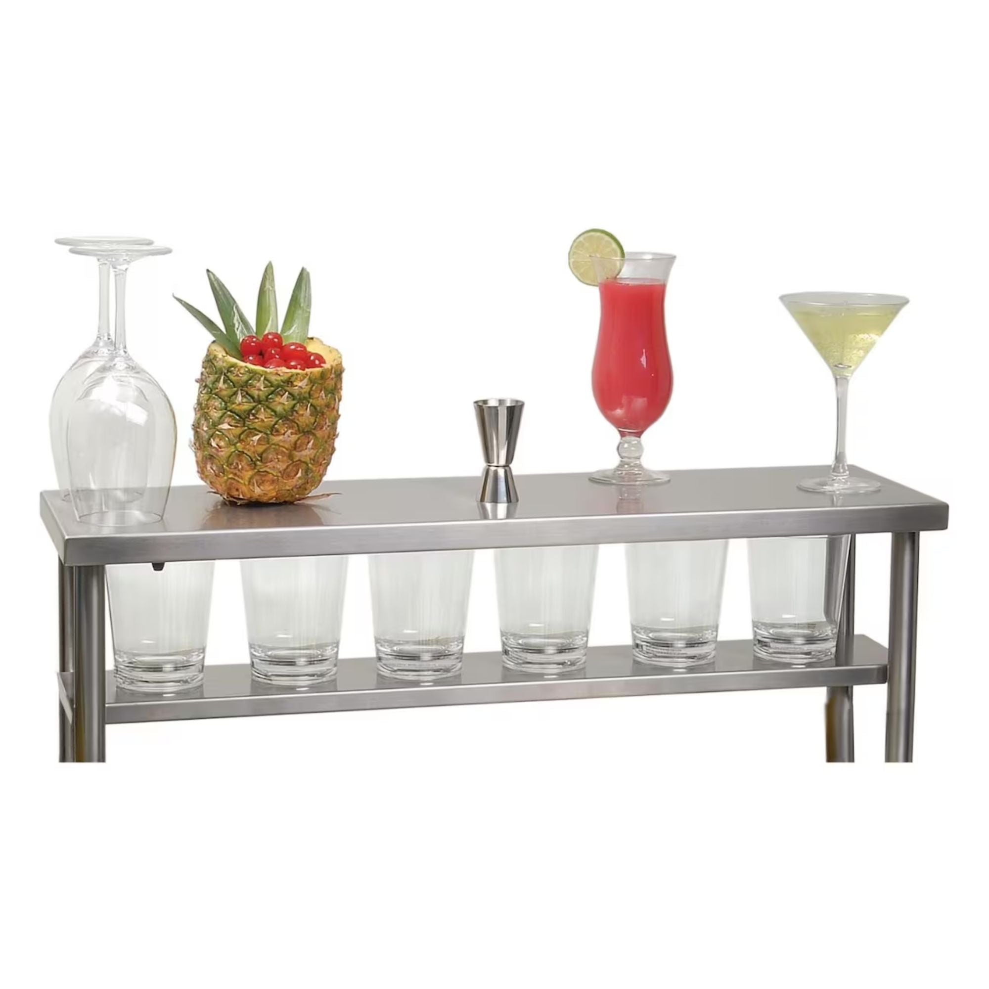 Alfresco Serving Shelf With Light Accessory For 30-Inch Apron Sink | Novaselectes