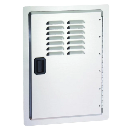 American Outdoor Grill 14-Inch Single Access Door With Louvers - Vertical | Novaselectes