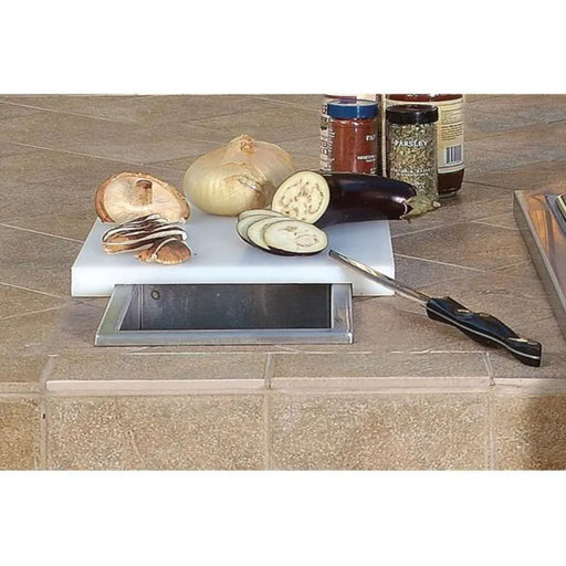 Artisan Prep And Waste Chute w/ Cutting Board Cover | Novaselectes