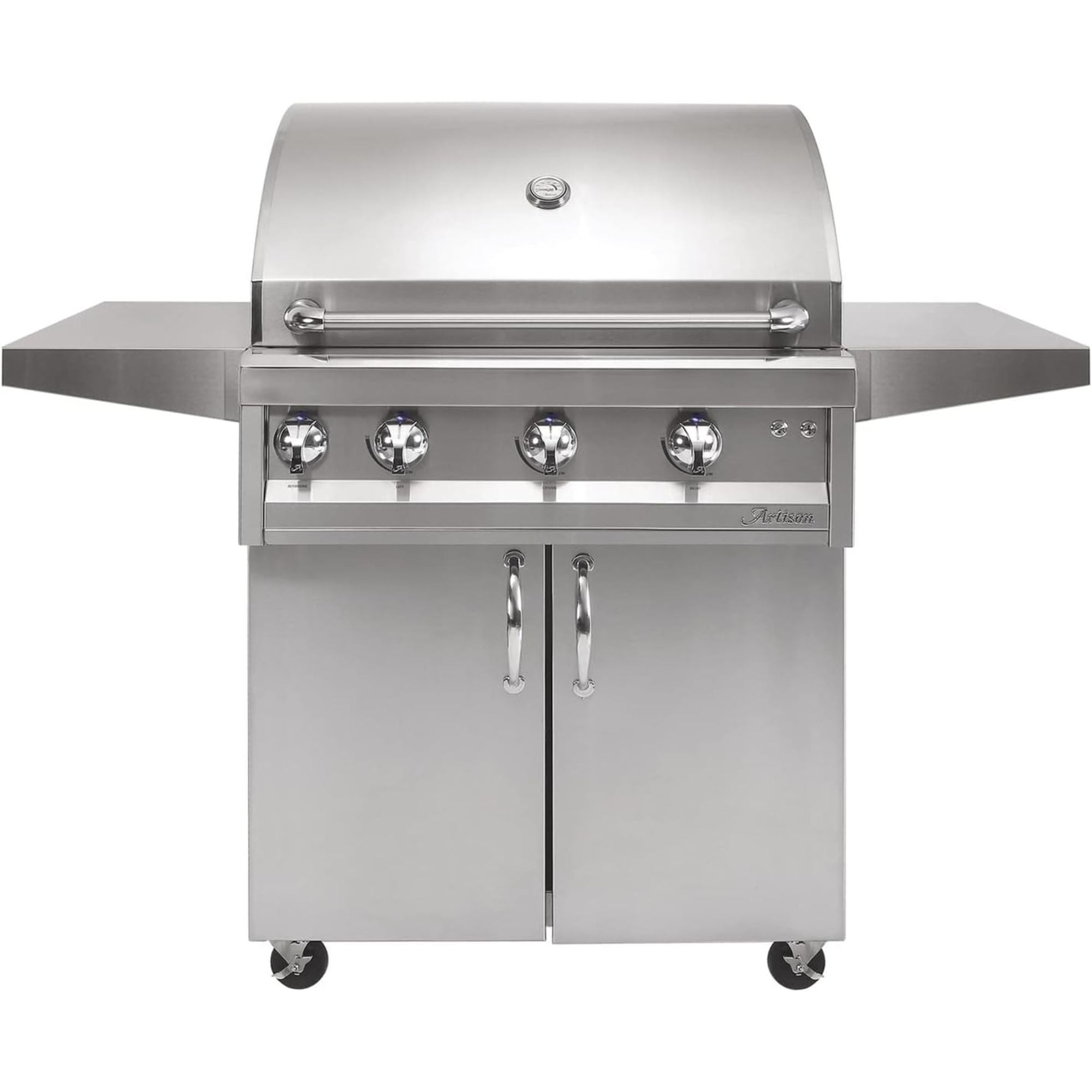 Artisan Professional 32-Inch 3-Burner Freestanding Gas Grill w/ Rotisserie | Novaselectes