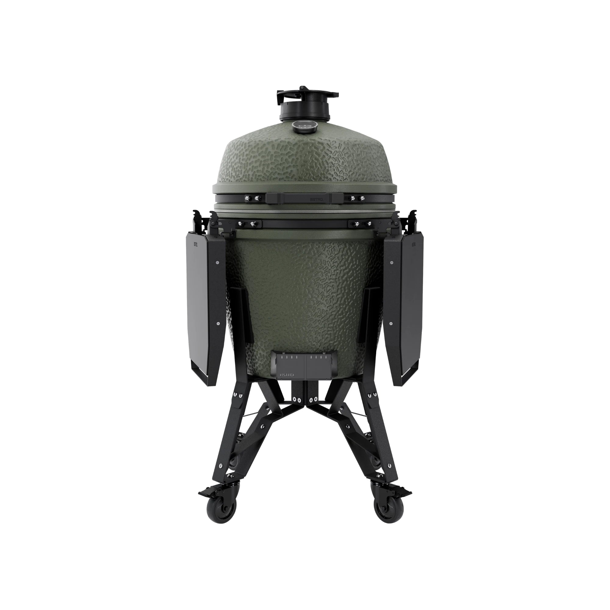 BSTRD Pro Large Complete Alpine Green Freestanding Kamado Charcoal Grill | Novaselectes