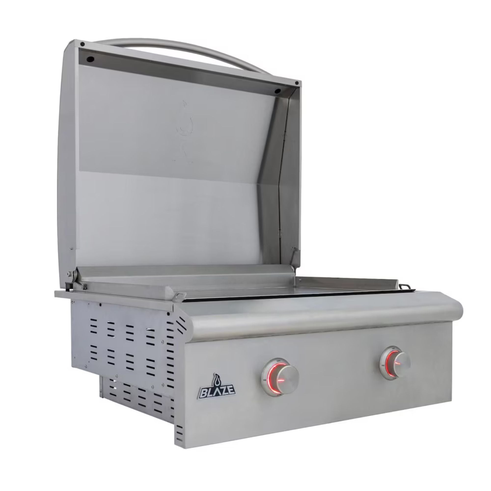 Blaze LTE+ 30-Inch Built-in Gas Griddle w/ Lift-Assist Hood | Buy at Novaselectes