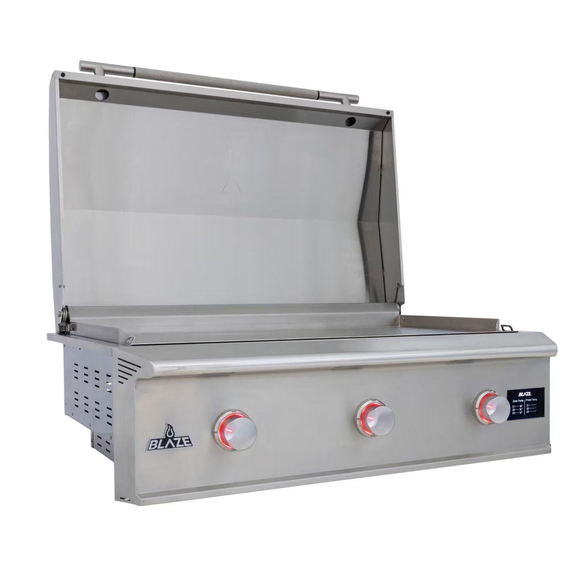 Blaze LTE PRO 40-Inch Built-in Gas Griddle w/ Digital Temperature Screen & Lift-Assist Lid | Novaselectes