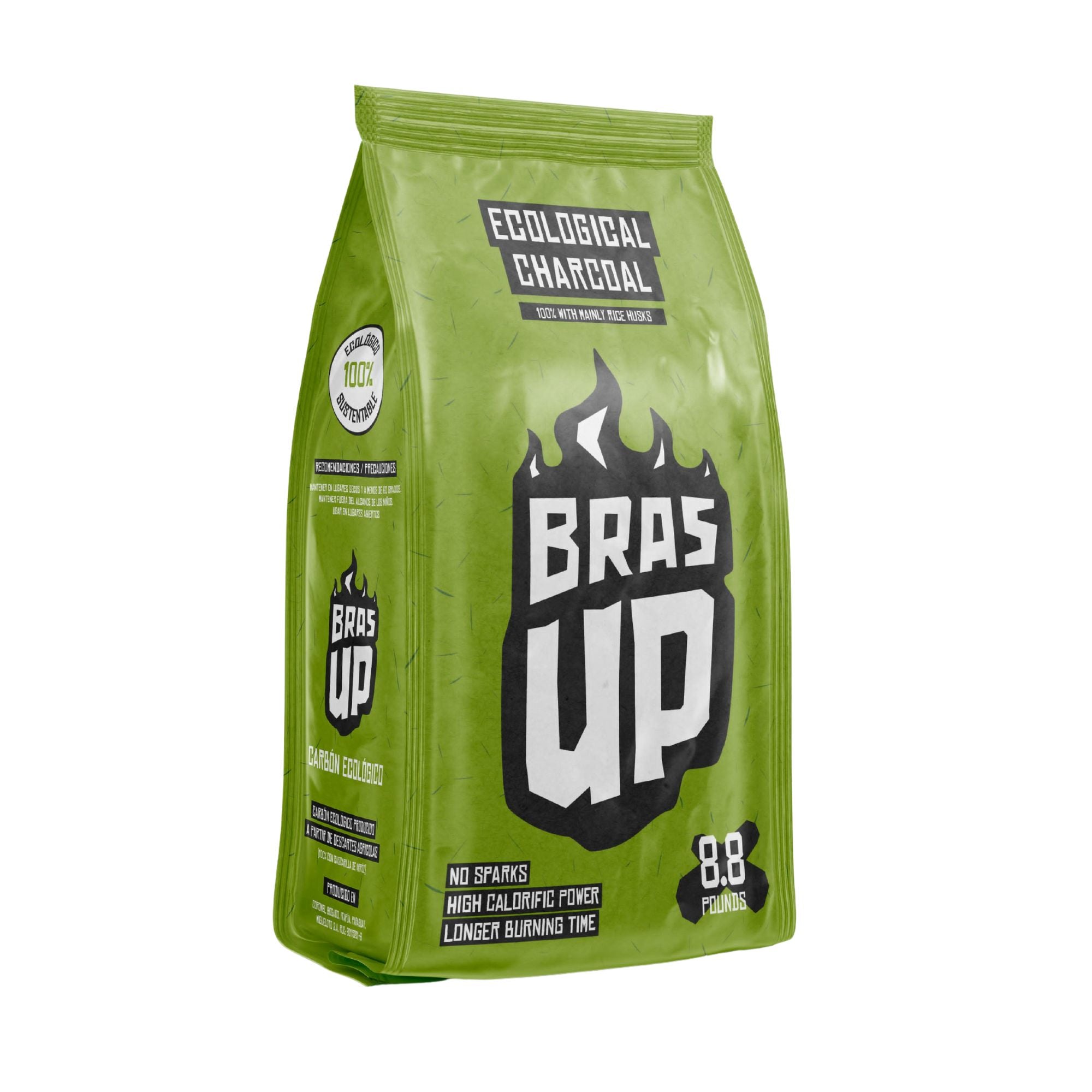 Brasup Rice Husk Ecological Lump Charcoal | Buy at Novaselectes