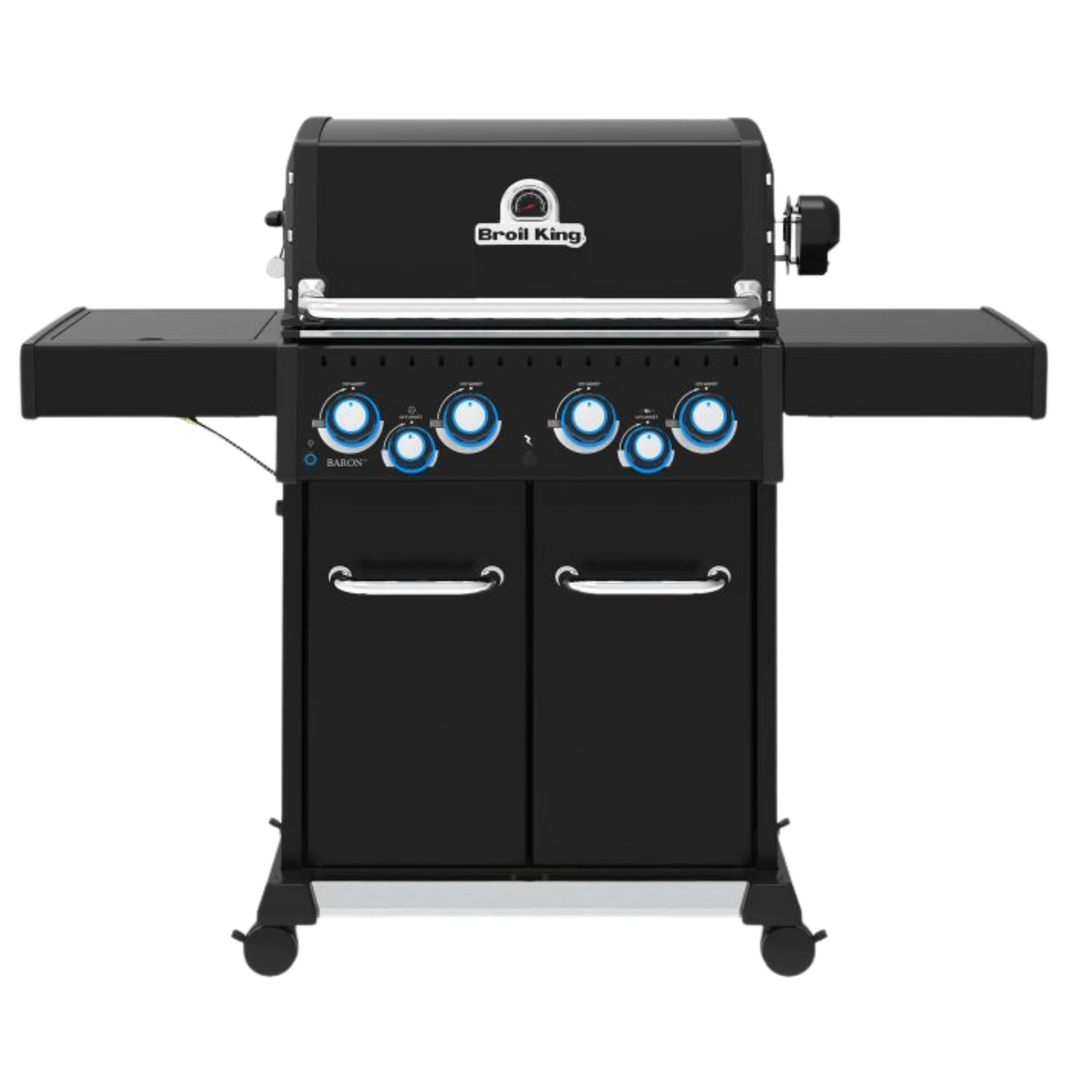 Broil King Baron 490 PRO 4-Burner Gas Grill w/ Rotisserie and Side Burner | Novaselectes
