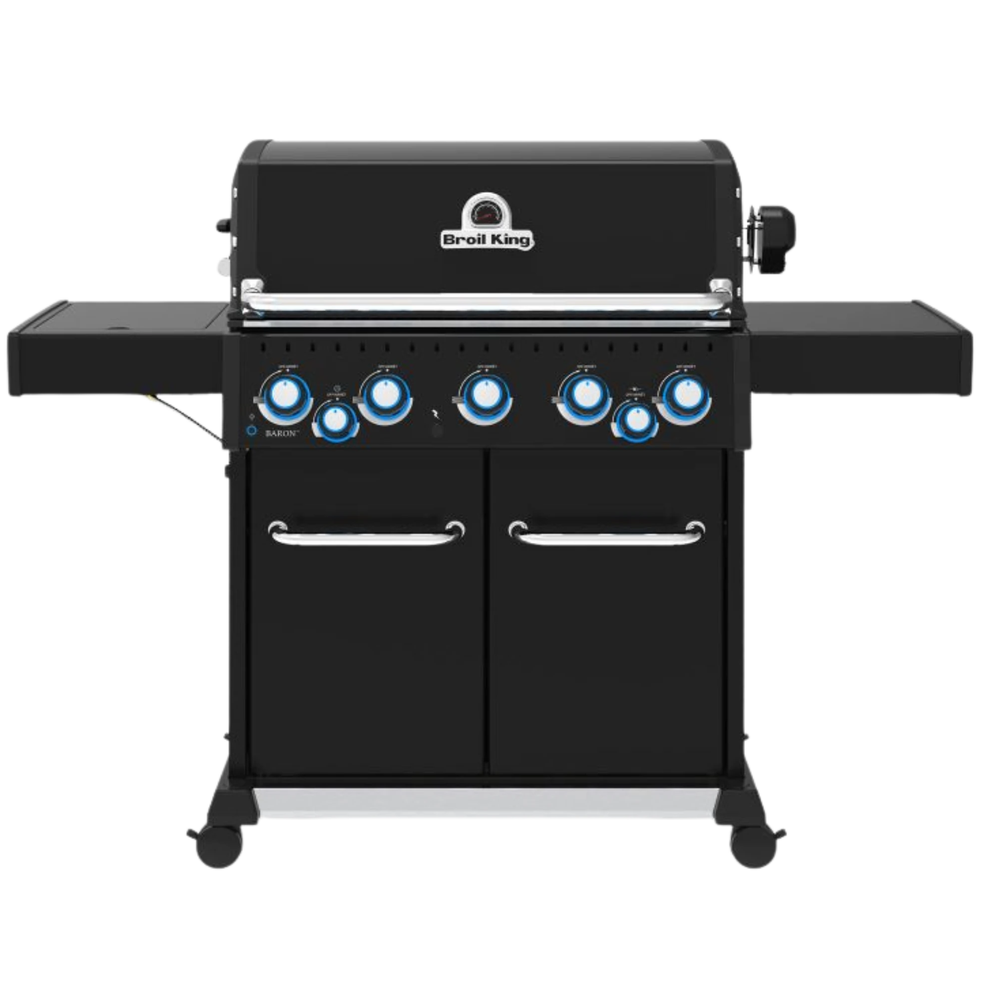 Broil King Baron 590 PRO 5-Burner Gas Grill w/ Rotisserie & Side Burner | Novaselectes