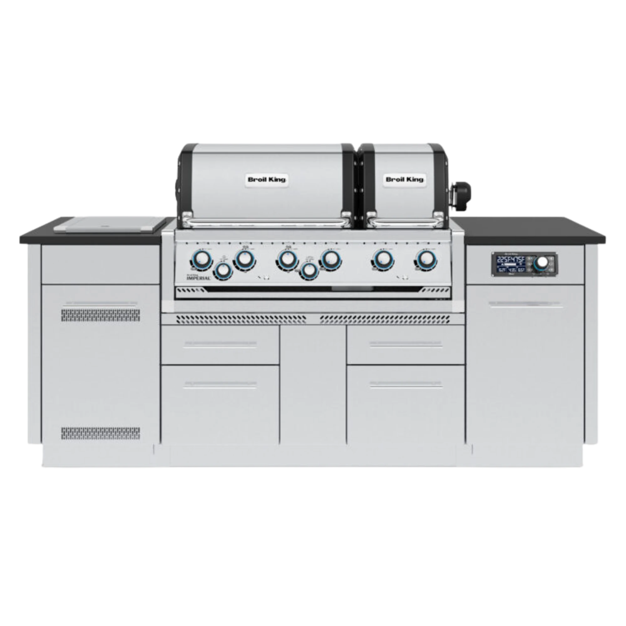 Broil King Outdoor Kitchen w/ Imperial QS 690i Gas Grill | Novaselectes