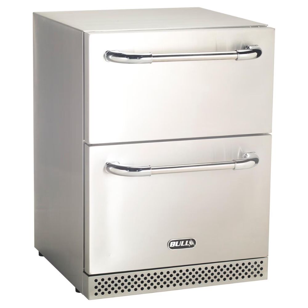 Bull 17400 Premium 24-Inch 5 Cu. Ft. Outdoor Rated Refrigerator Drawers | Buy at Novaselectes