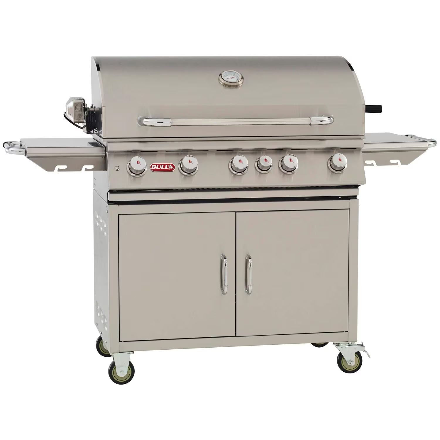 Bull Brahma 38-Inch 5-Burner Freestanding Gas Grill W/ Rotisserie | Buy at Novaselectes