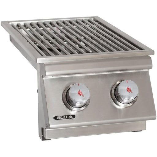 Bull Built-In Gas Double Side Burner w/ Stainless Steel Lid | Buy at Novaselectes