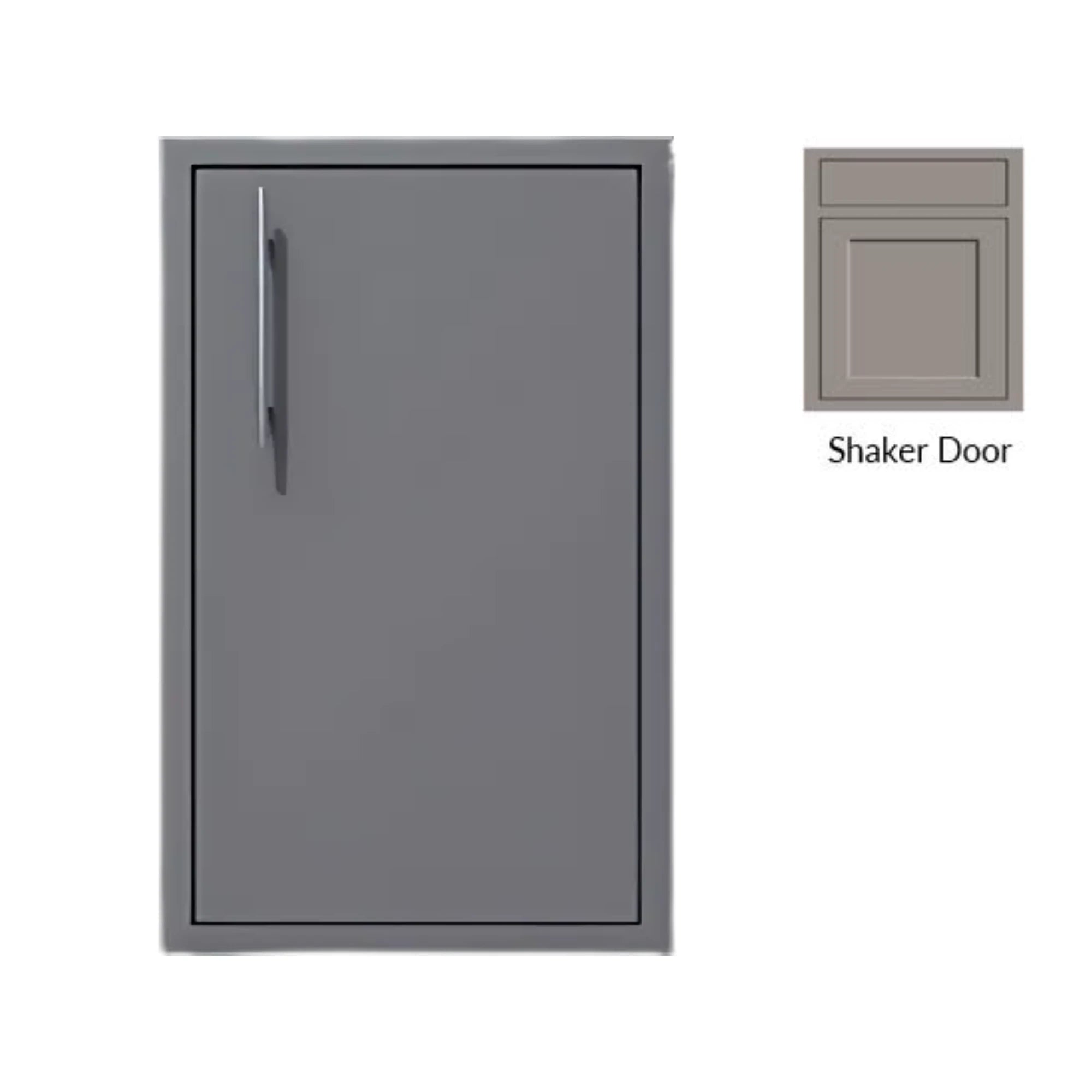 Challenger Designs Canyon Shaker Style 24-Inch Single Access Door | Novaselectes
