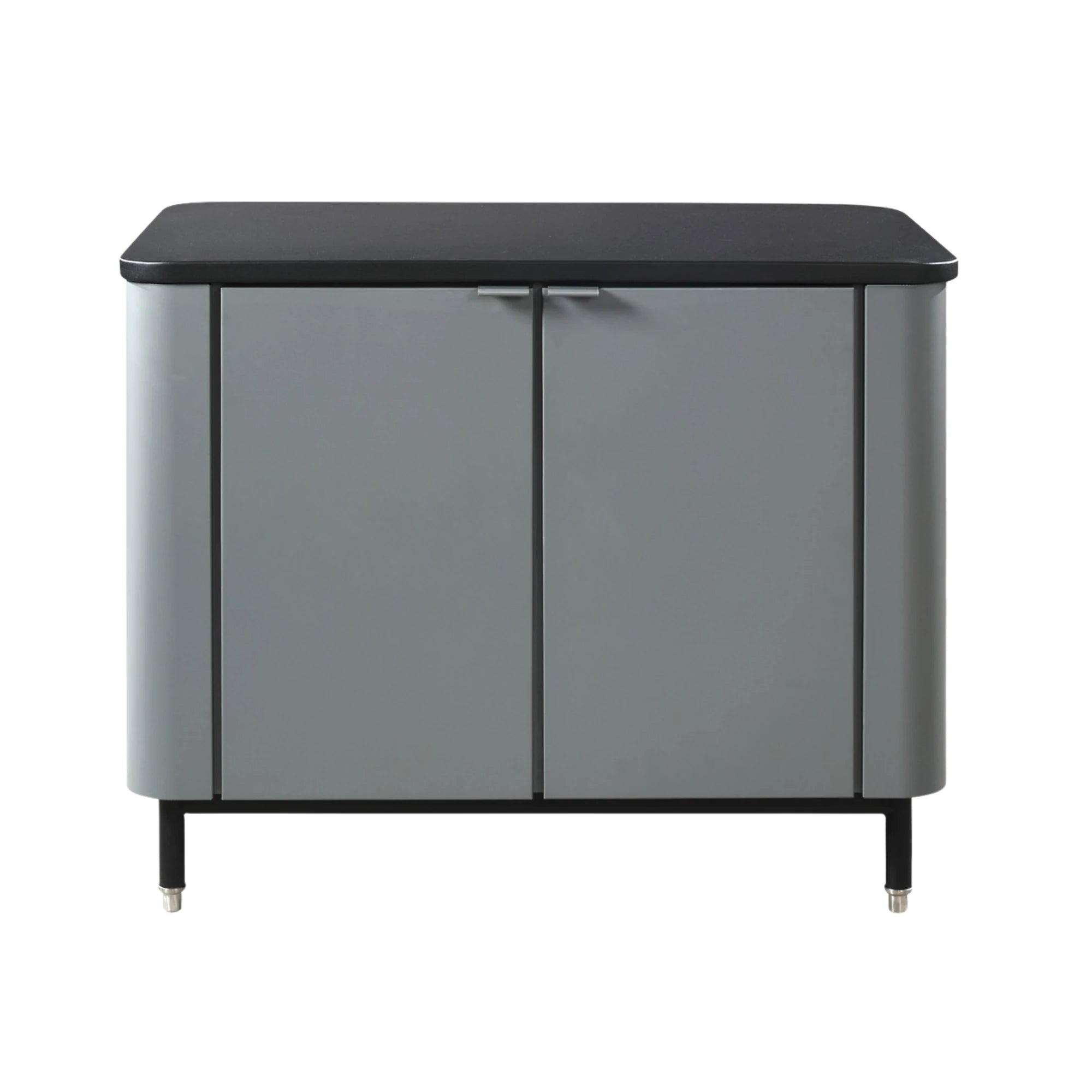 Challenger Designs Cascade 46.5-Inch Powder Coated Aluminum Two Door Island | Novaselectes