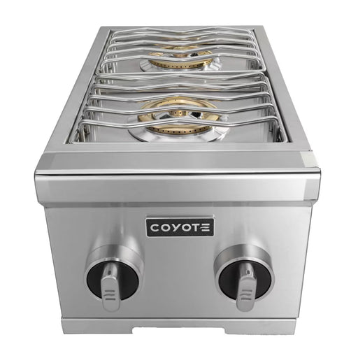 Coyote 12-Inch Built-In Double Side Burner | Novaselectes
