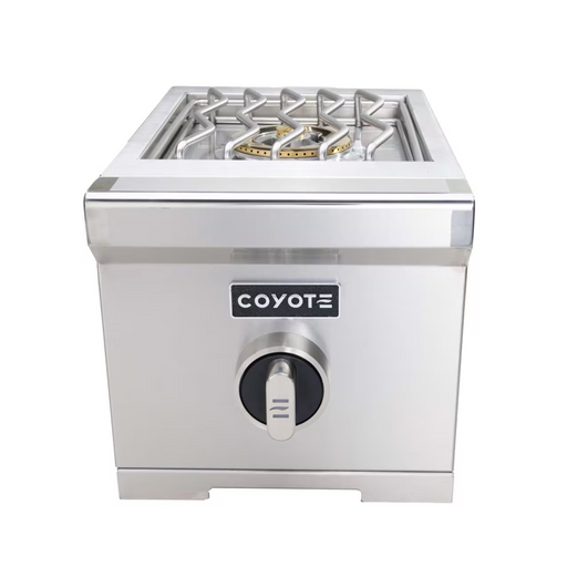 Coyote 12-Inch Built-In Single Side Burner | Novaselectes