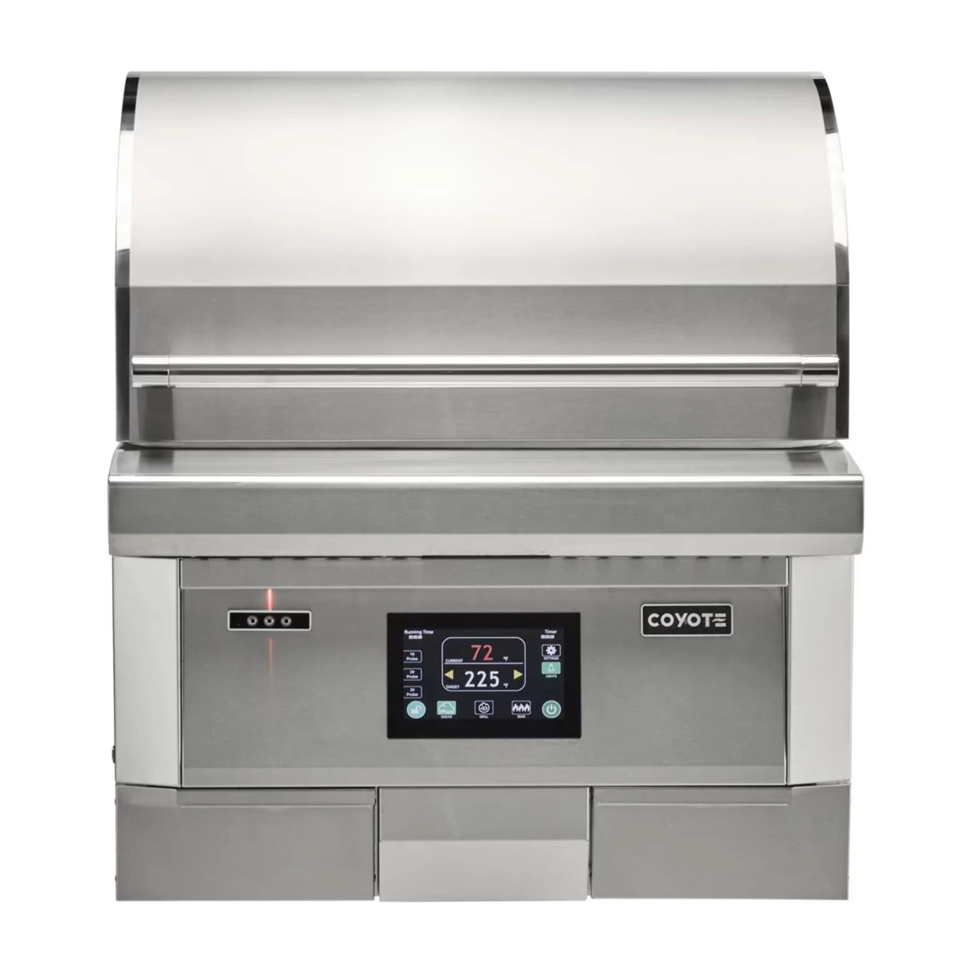 Coyote 28-Inch Built-in Pellet Grill | Novaselectes