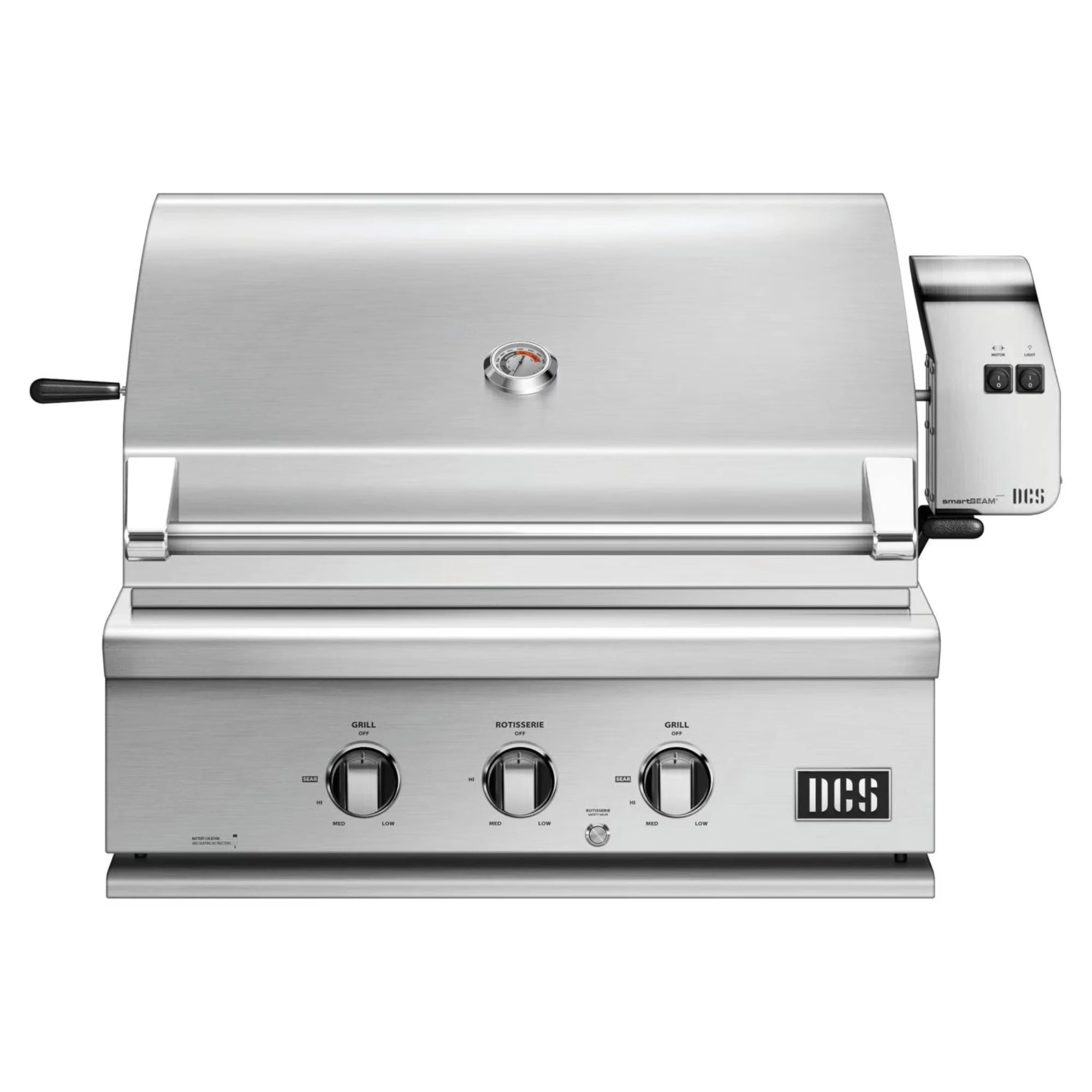 DCS Series 7 30-Inch Built-In Grill w/ Rotisserie | Novaselectes