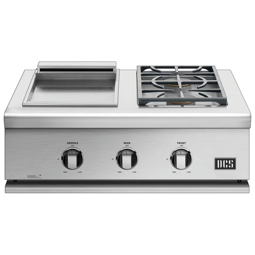 DCS Series 7 30-Inch Gas Griddle w/ Double Side Burner | Novaselectes