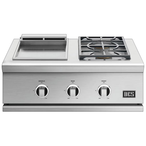 DCS Series 9 30-Inch Gas Griddle w/ Double Side Burner | Novaselectes