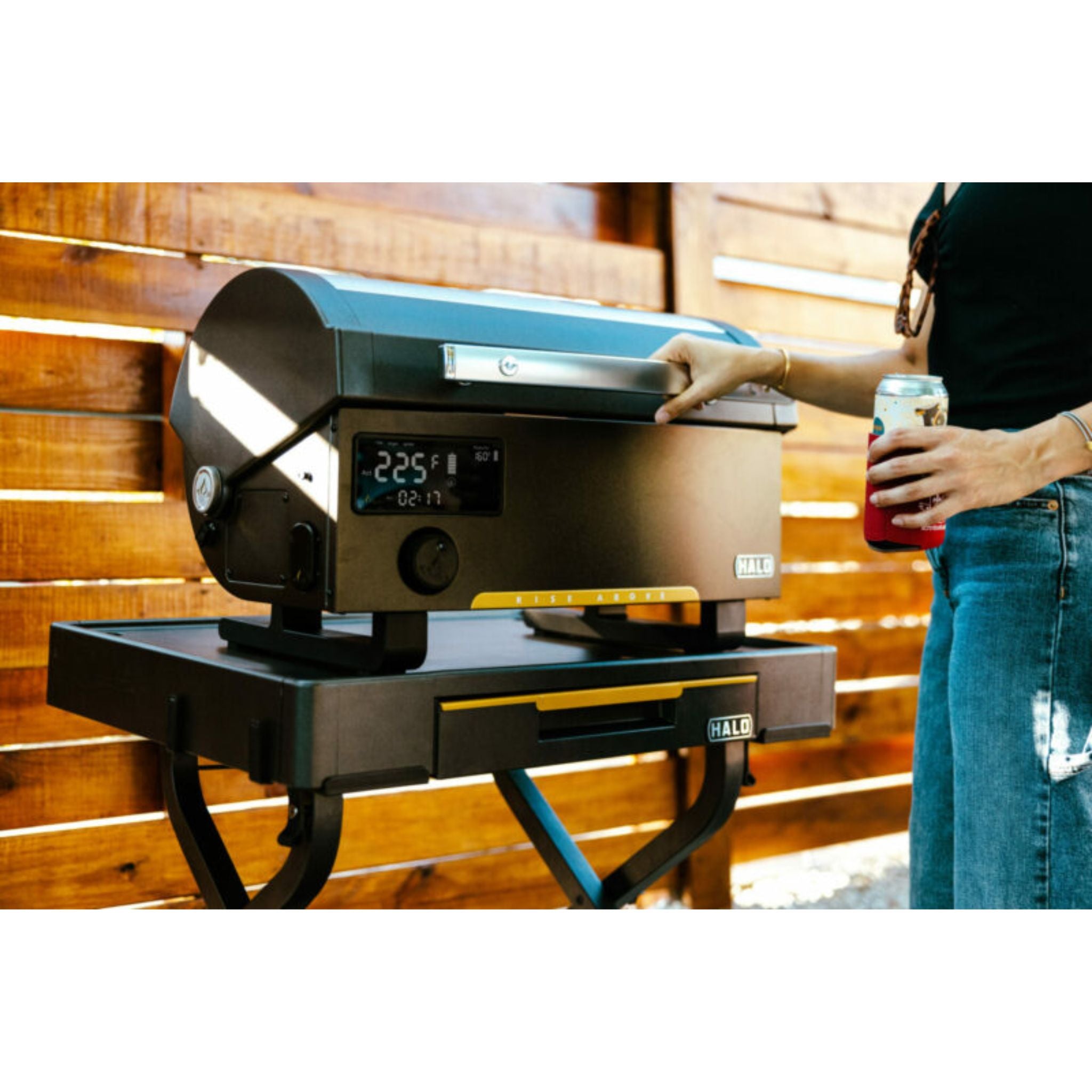 Halo HS-1005-ANA Prime 300 Countertop Pellet Grill | Novaselectes